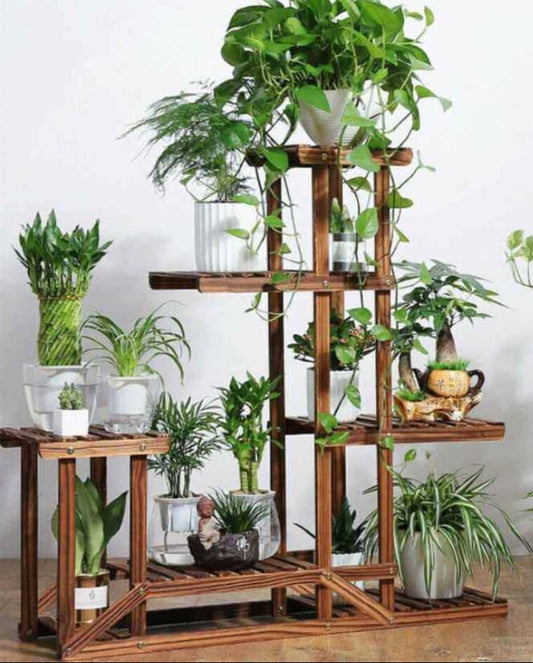 5 Tier Wooden Plant Stand