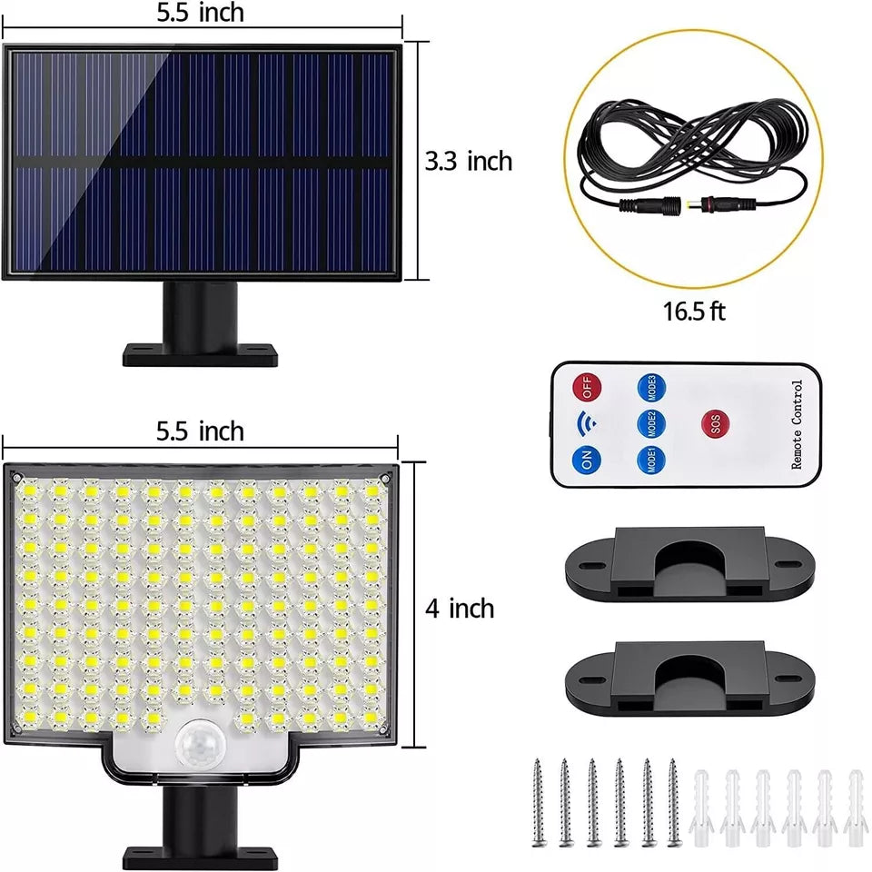 106 LED Outdoor Solar Light