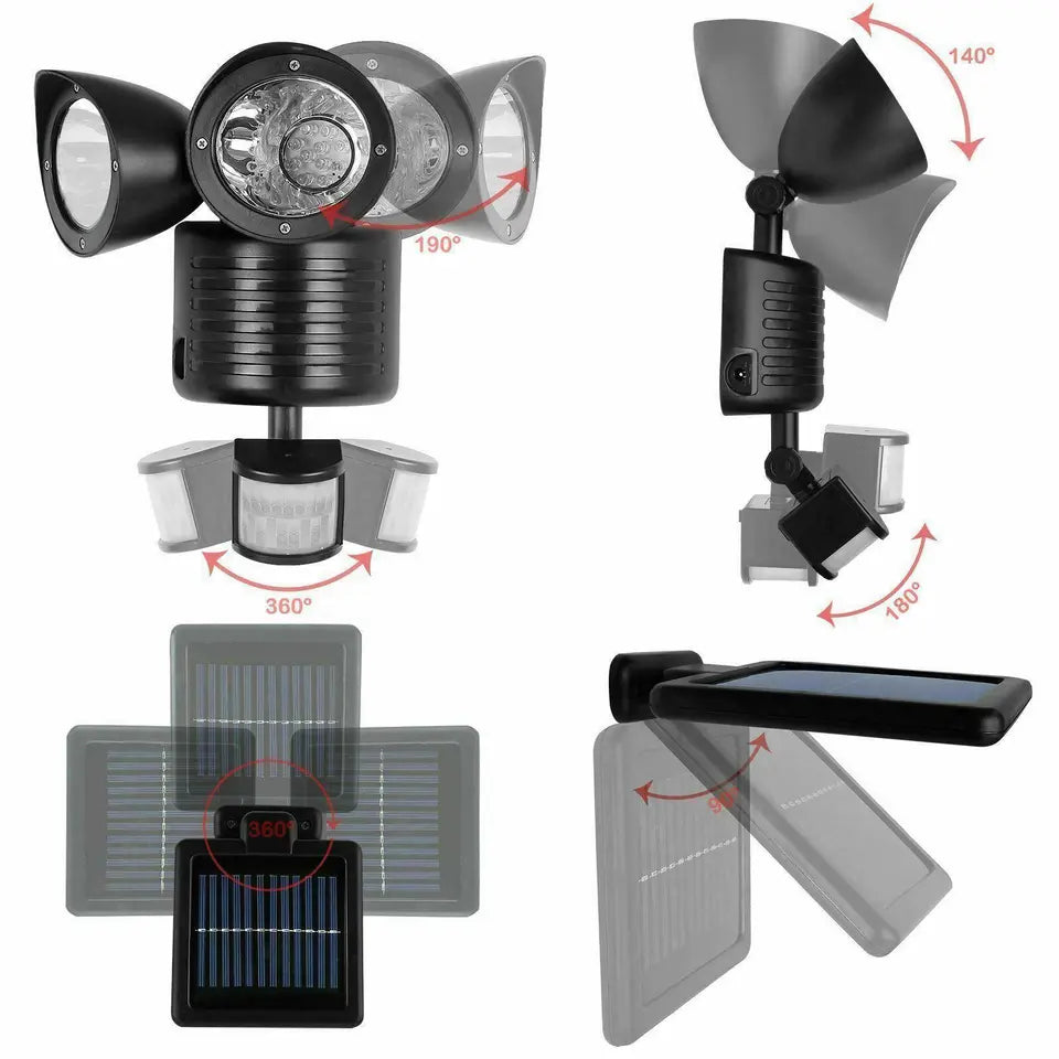 Security Detector Solar Spot Light