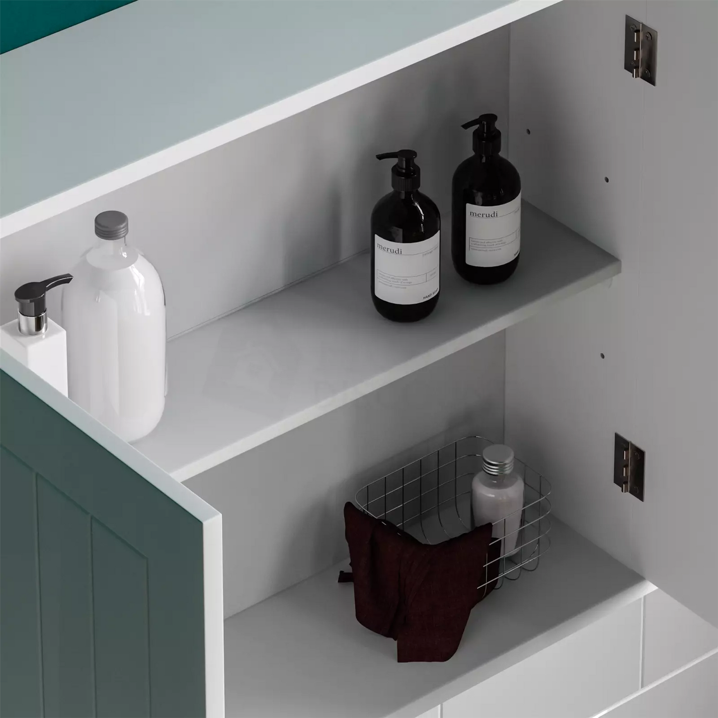 White Bathroom Wall Cabinet