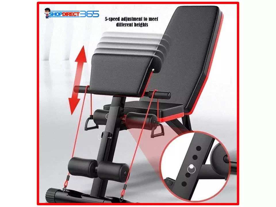 Foldable Dumbbell Gym Bench