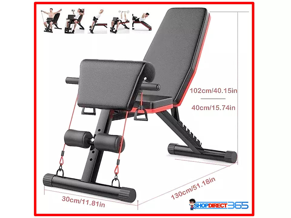 Foldable Dumbbell Gym Bench