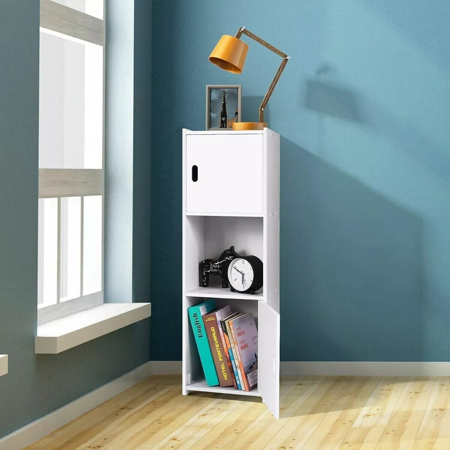 White Storage Cabinet