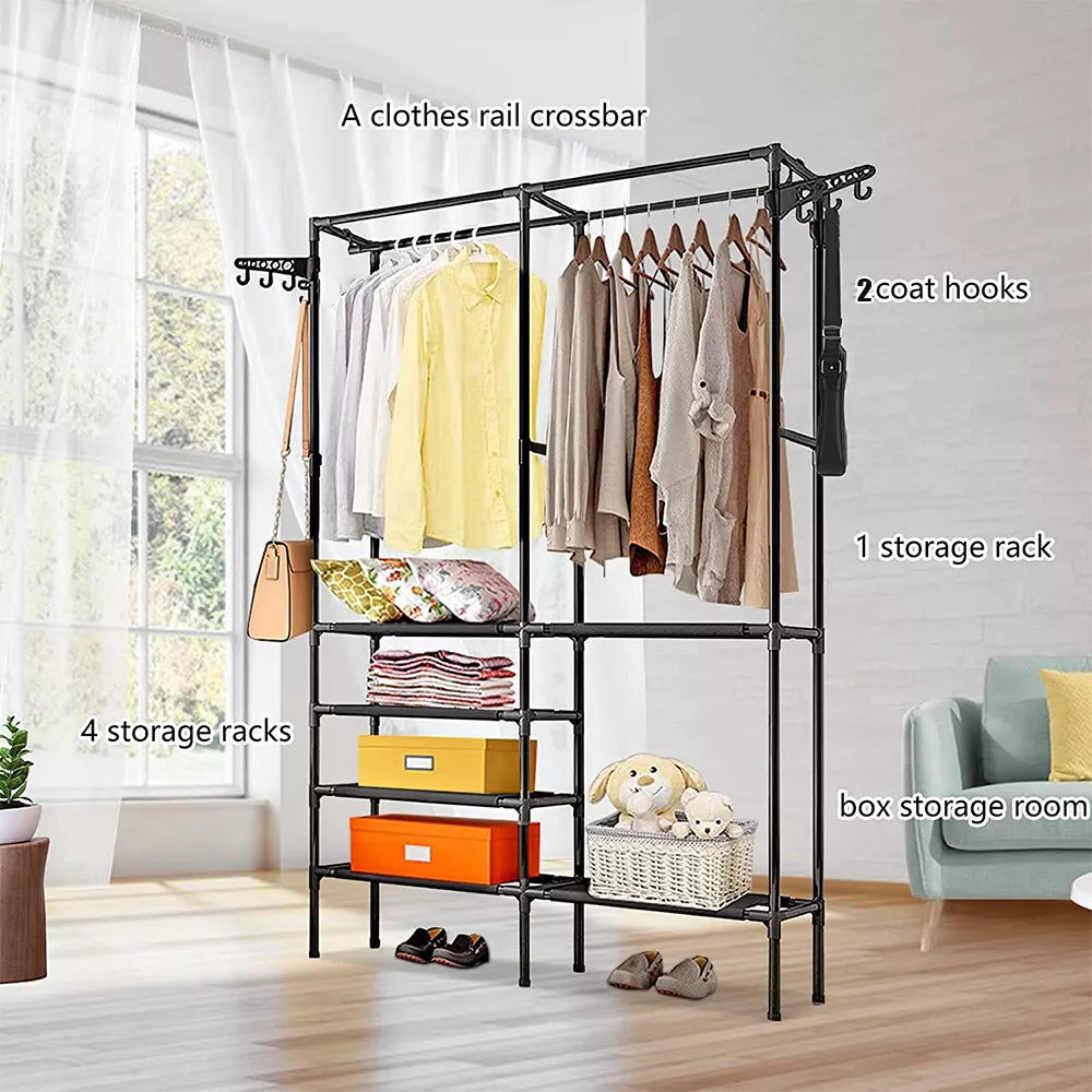 Heavy Duty Steel Clothes Rail