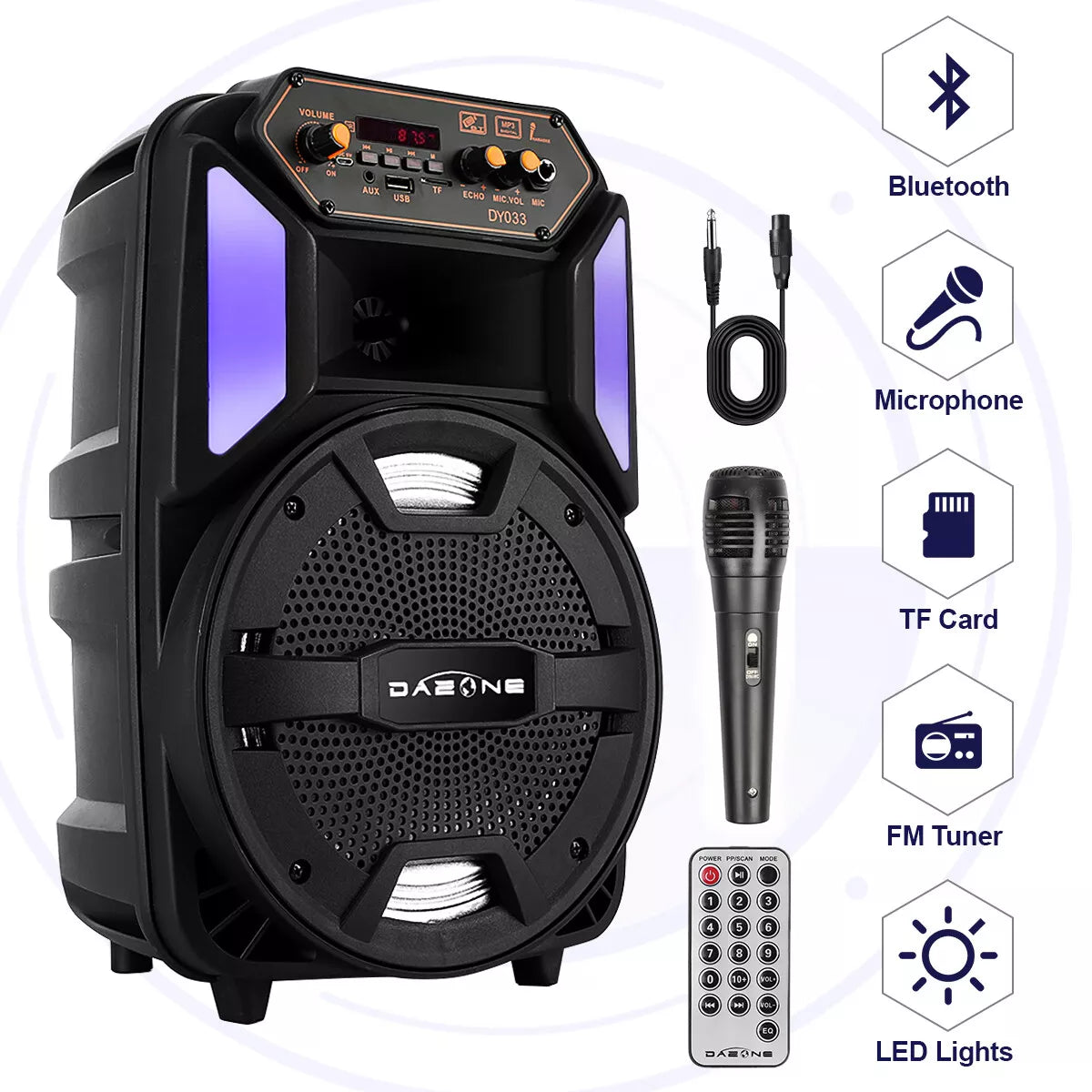 1000W Portable Wireless Bluetooth speaker