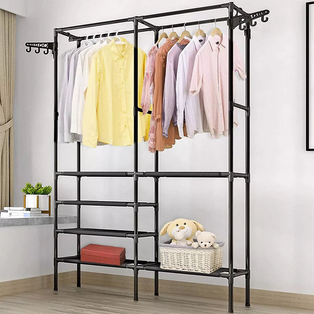 Heavy Duty Clothes Rail Rack Hanging Garment