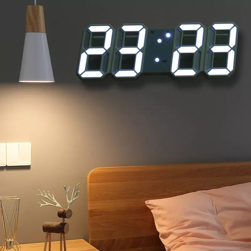 Modern Digital Wall Clock