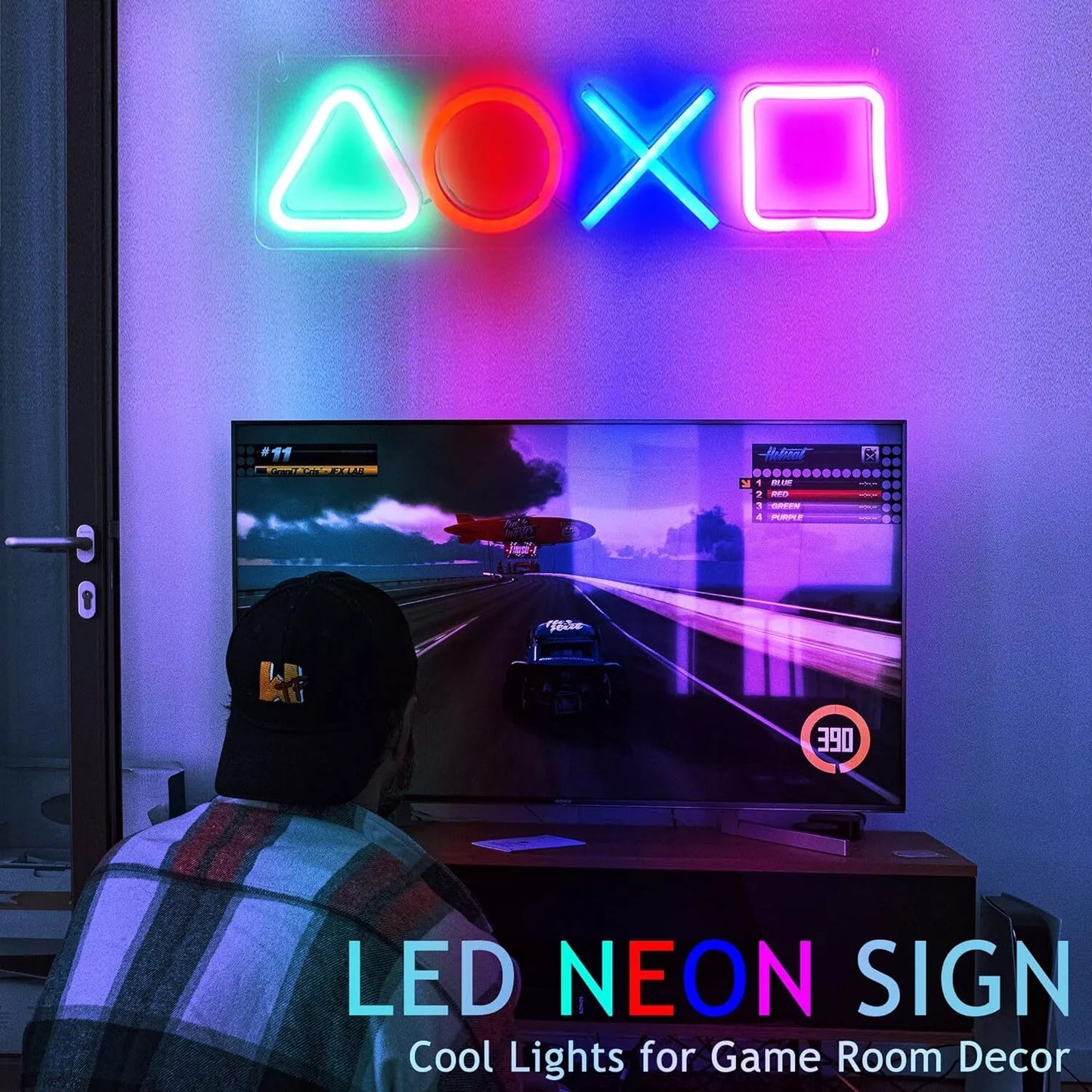 Game Icon LED Neon