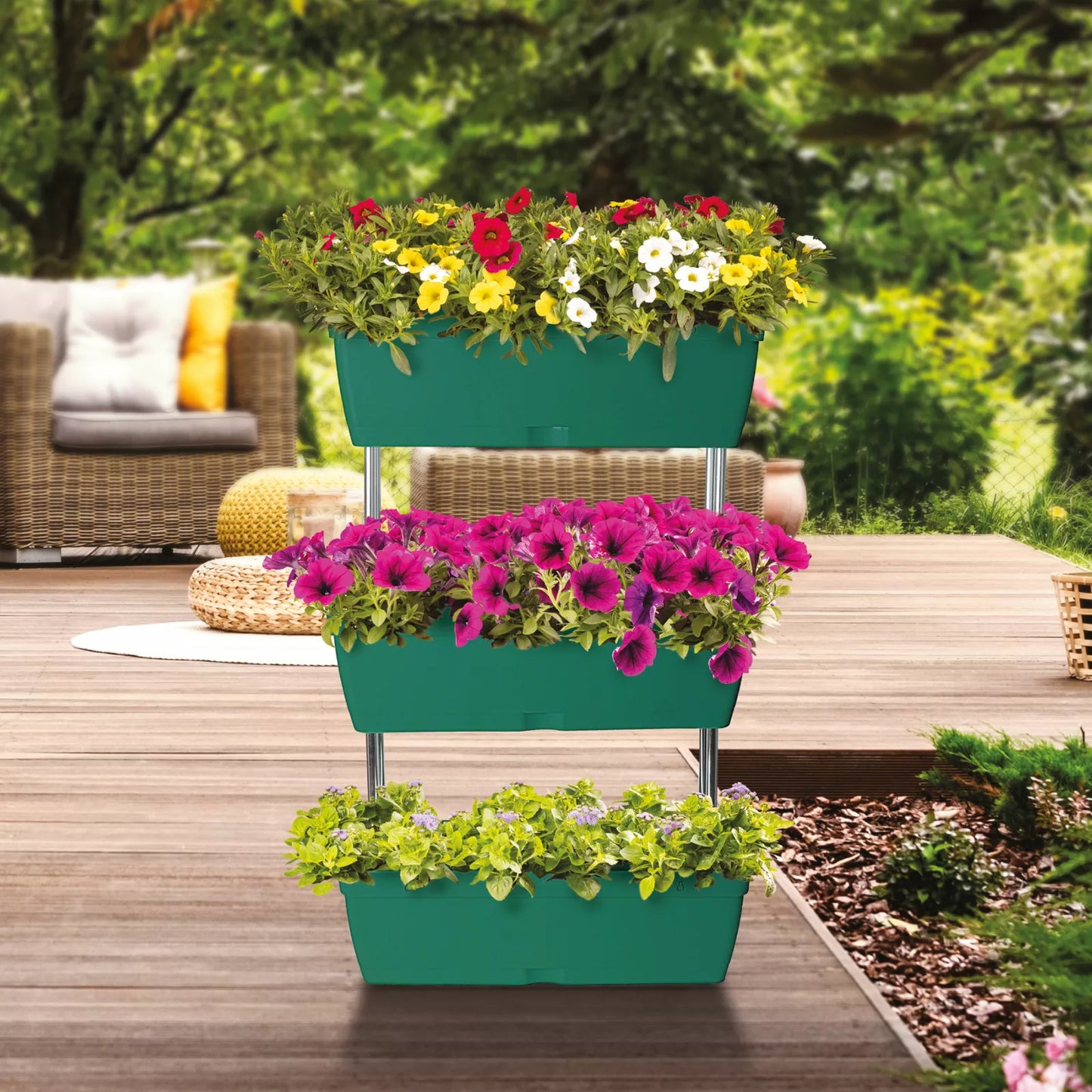 3 Tier Planter Raised Garden Bed