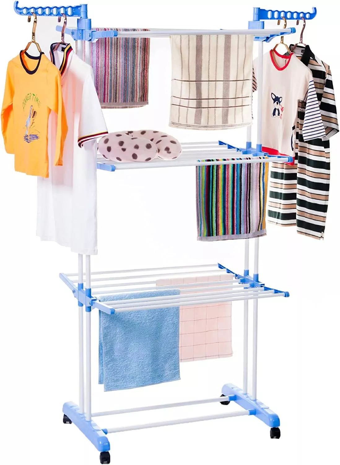 4 Tier Clothes Airer Dryer Rack