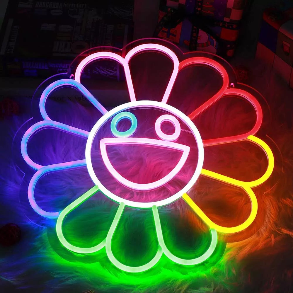 Sunflower LED Neon Sign