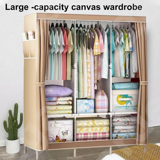 Triple Fabric Canvas Wardrobe