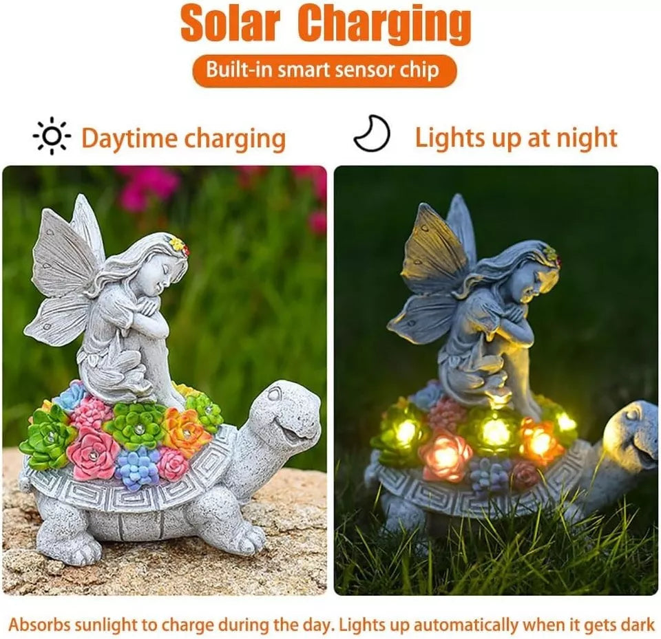 Solar Fairy Tortoise Ornament