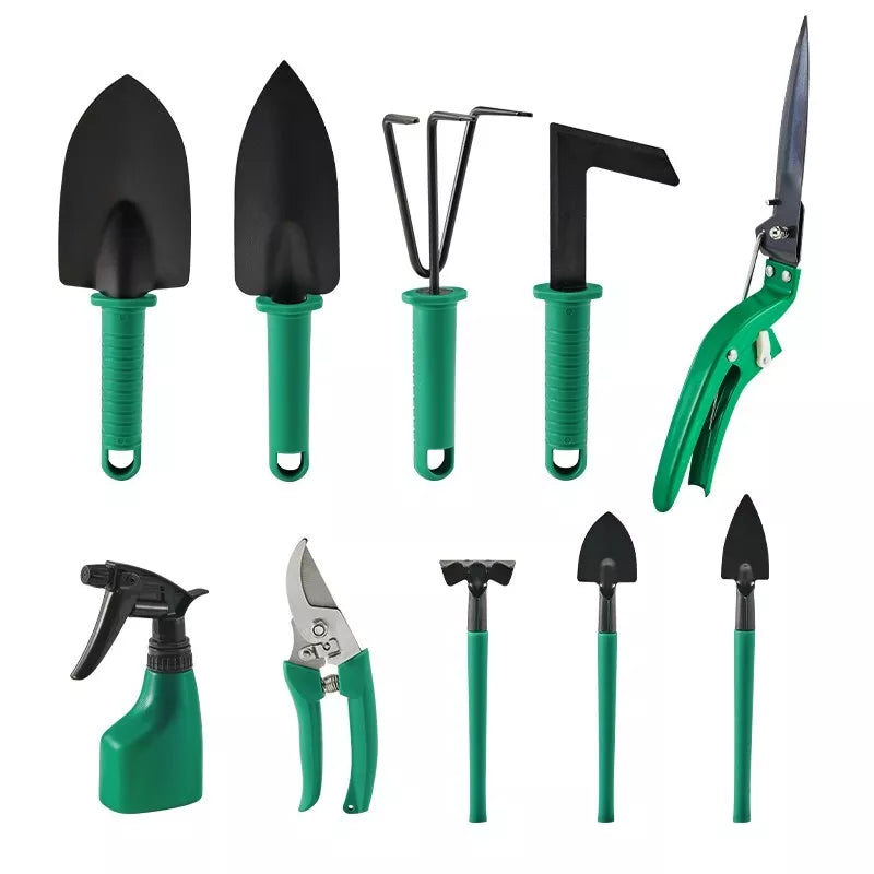 10pcs Portable Garden Tools Kit