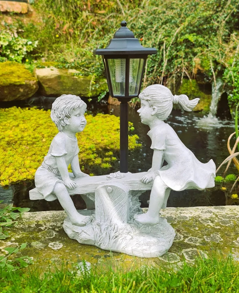 Garden Seesaw Ornaments