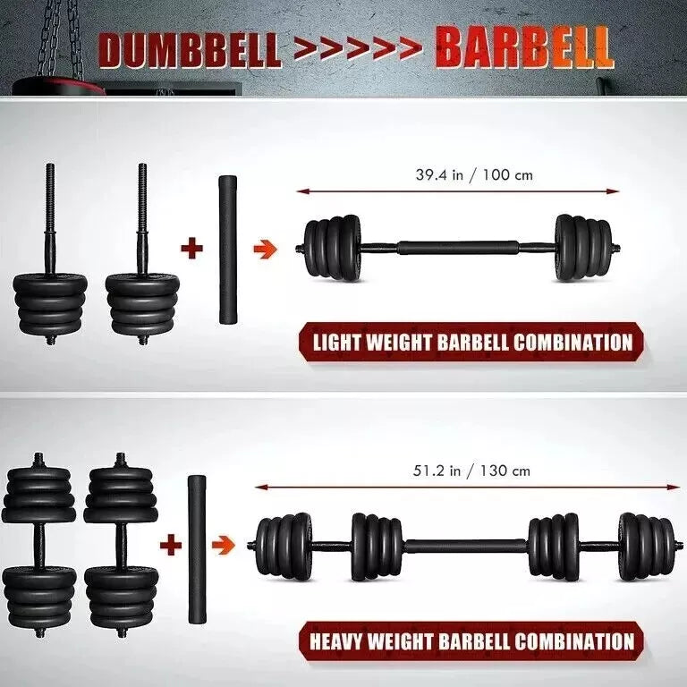 30KG DUMBBELLS SET