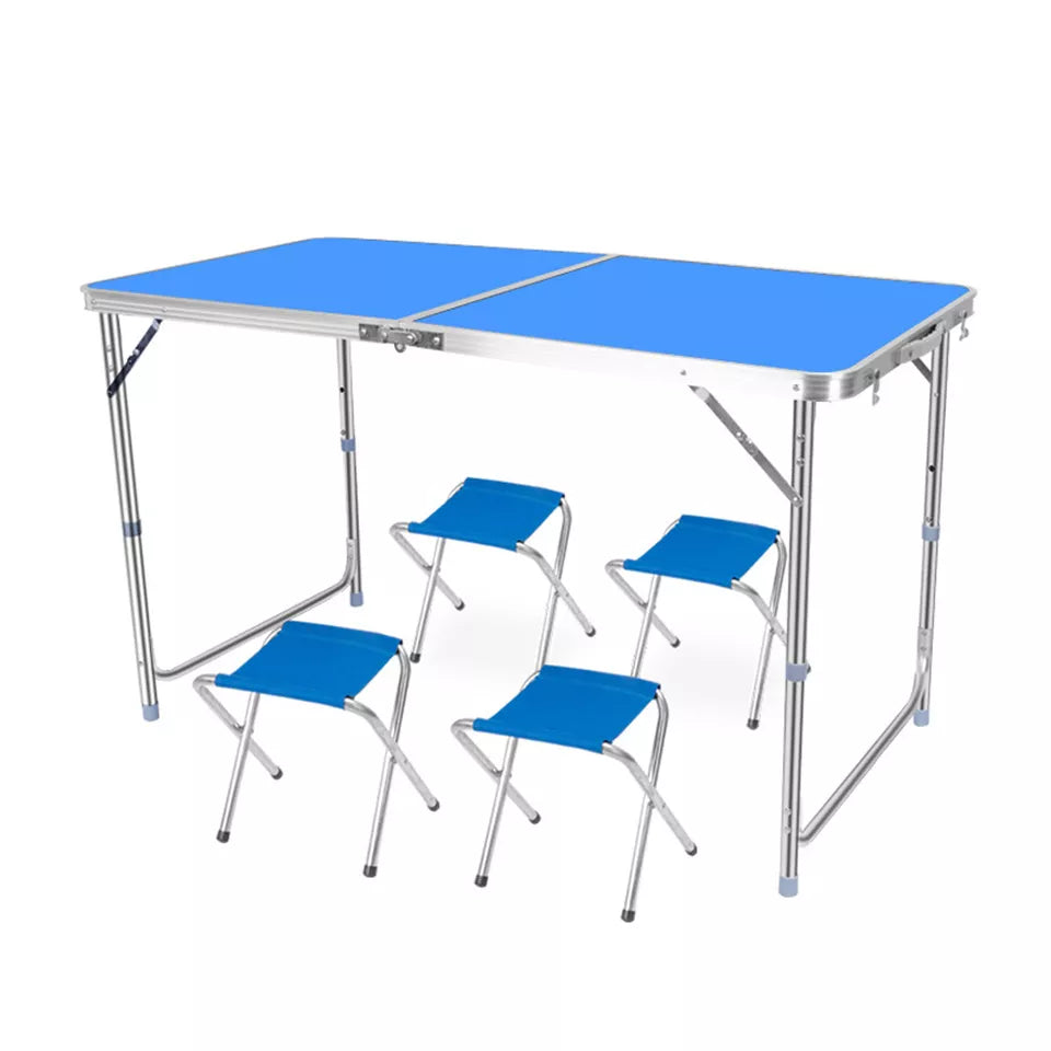 FOLDING CAMPING TABLE AND CHAIRS SET