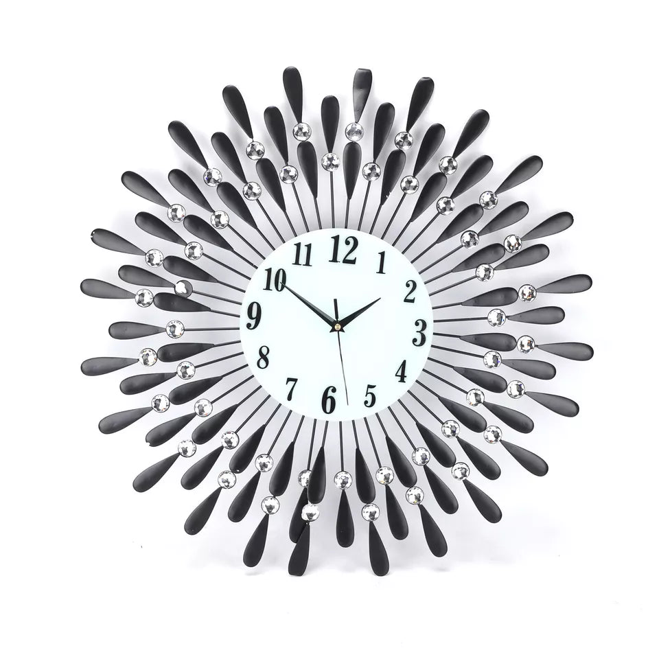 60CM Round Diamond Clock