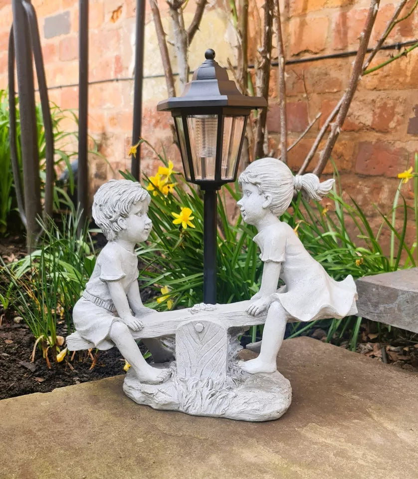 Garden Seesaw Ornaments