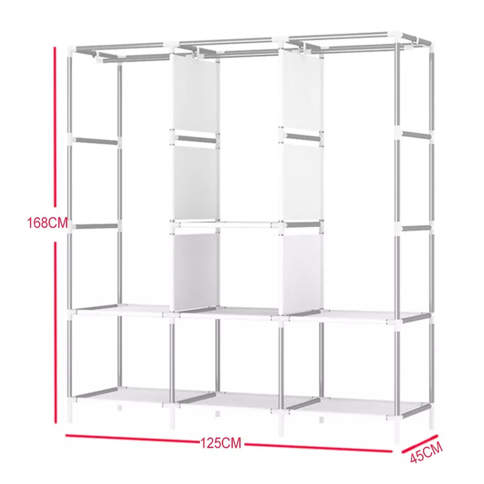 Triple Fabric Canvas Wardrobe