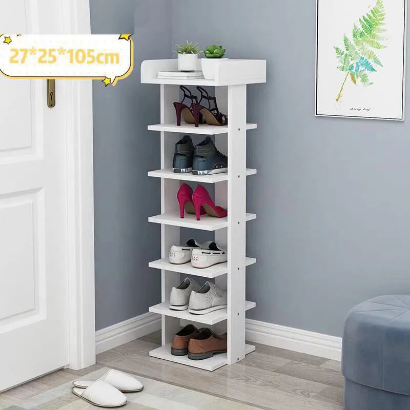 7 Tier Wooden Shoe Rack