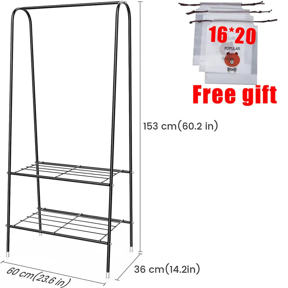 Heavy Duty Metal Clothes Rail