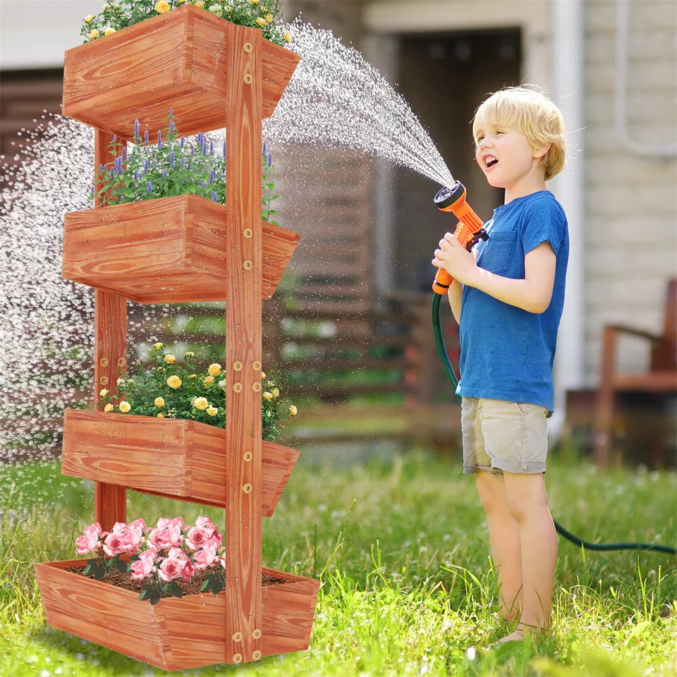 4-Tier Raised Garden Bed