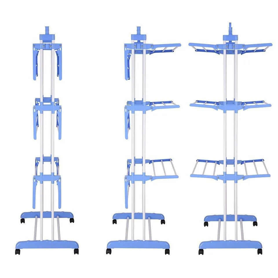 4 Tier Clothes Airer Dryer Rack