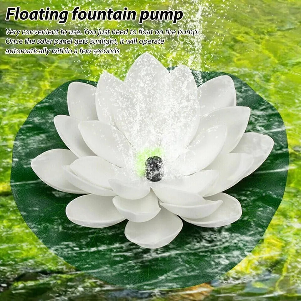 Solar Floating Fountain