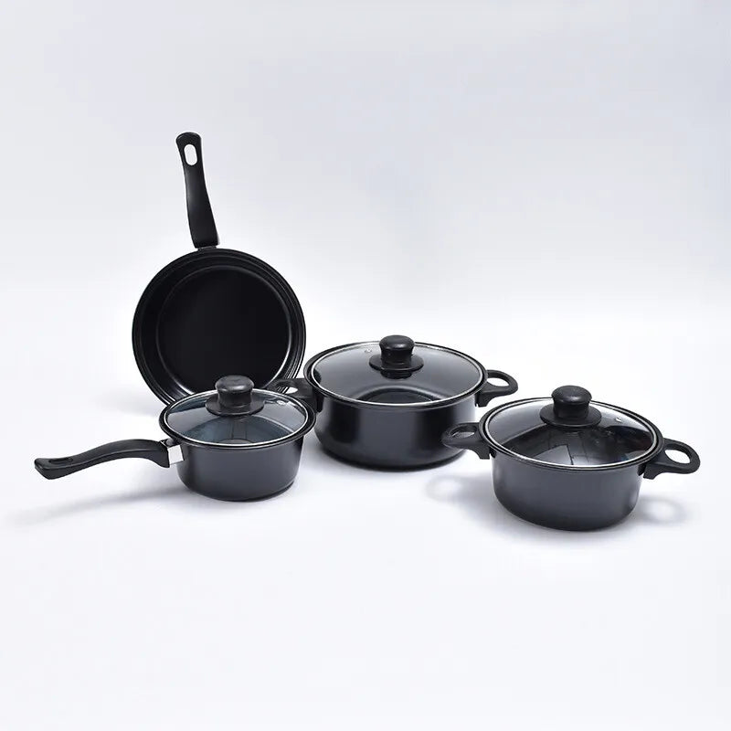 7Pcs Non Stick Saucepan Cookware Set