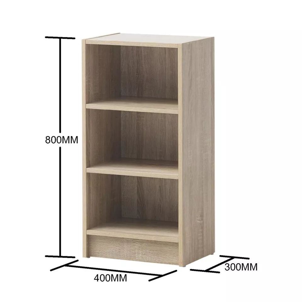 Small 3 Tier Cube Bookcase