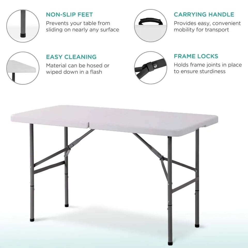 4FT HEAVY DUTY FOLDING TABLE