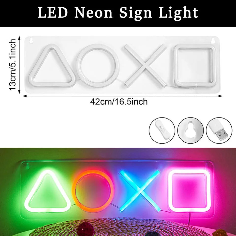 Game Icon LED Neon