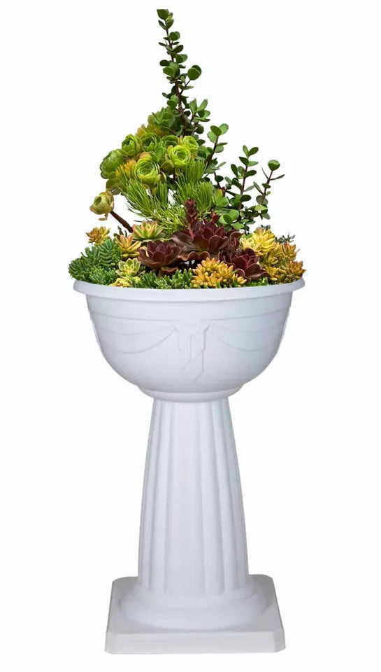 Pedestal Plastic Garden Plant Stand