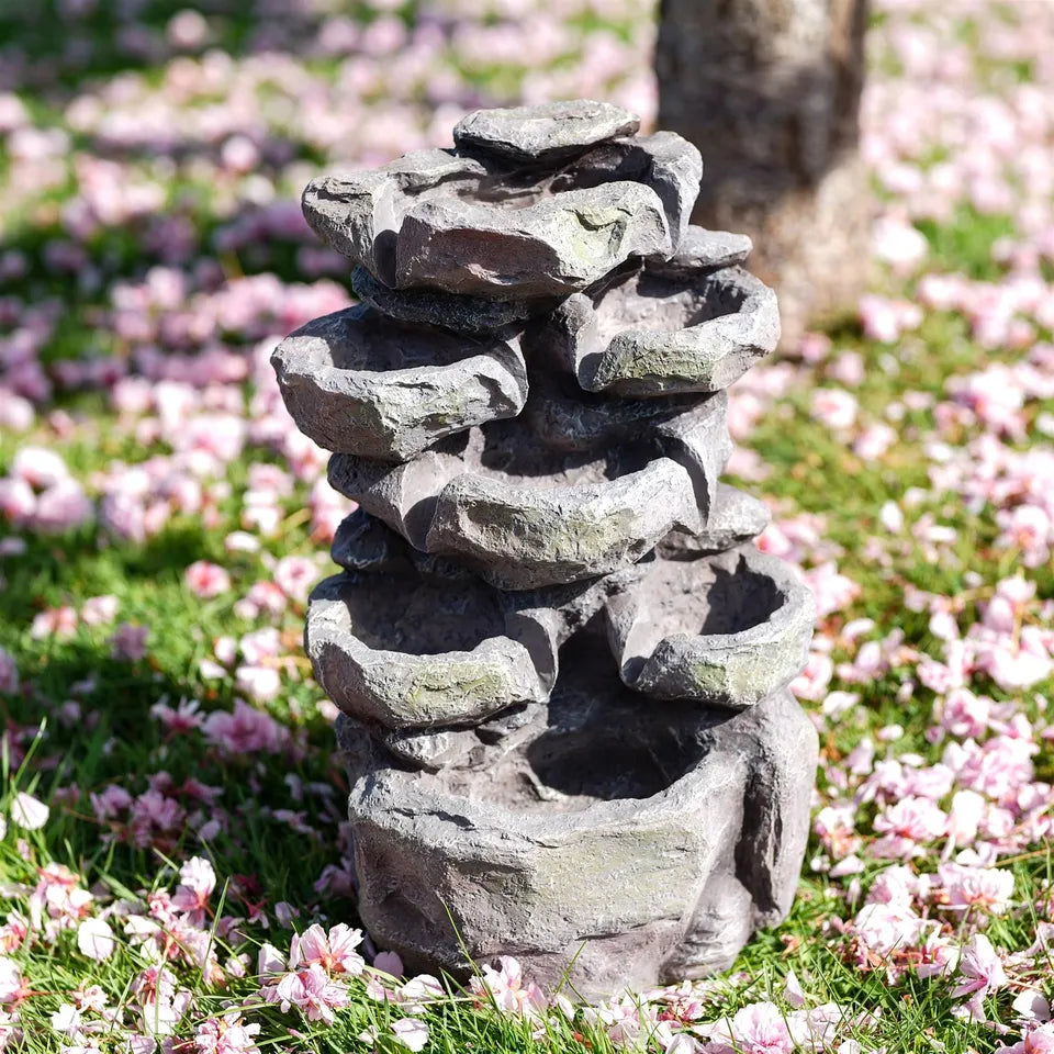 Rock Solar Water Fountain