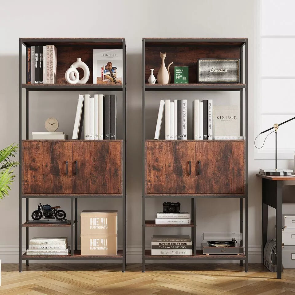 4Tier Industrial Bookshelf