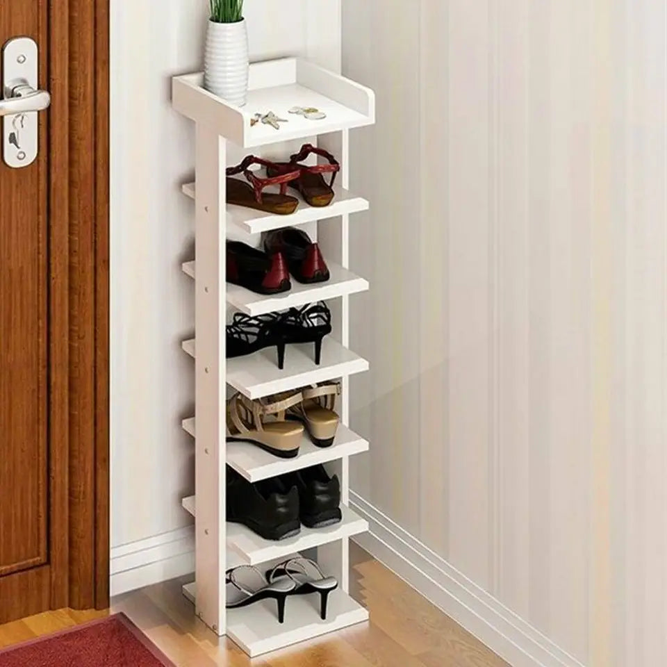 7 Tier Wooden Shoe Rack