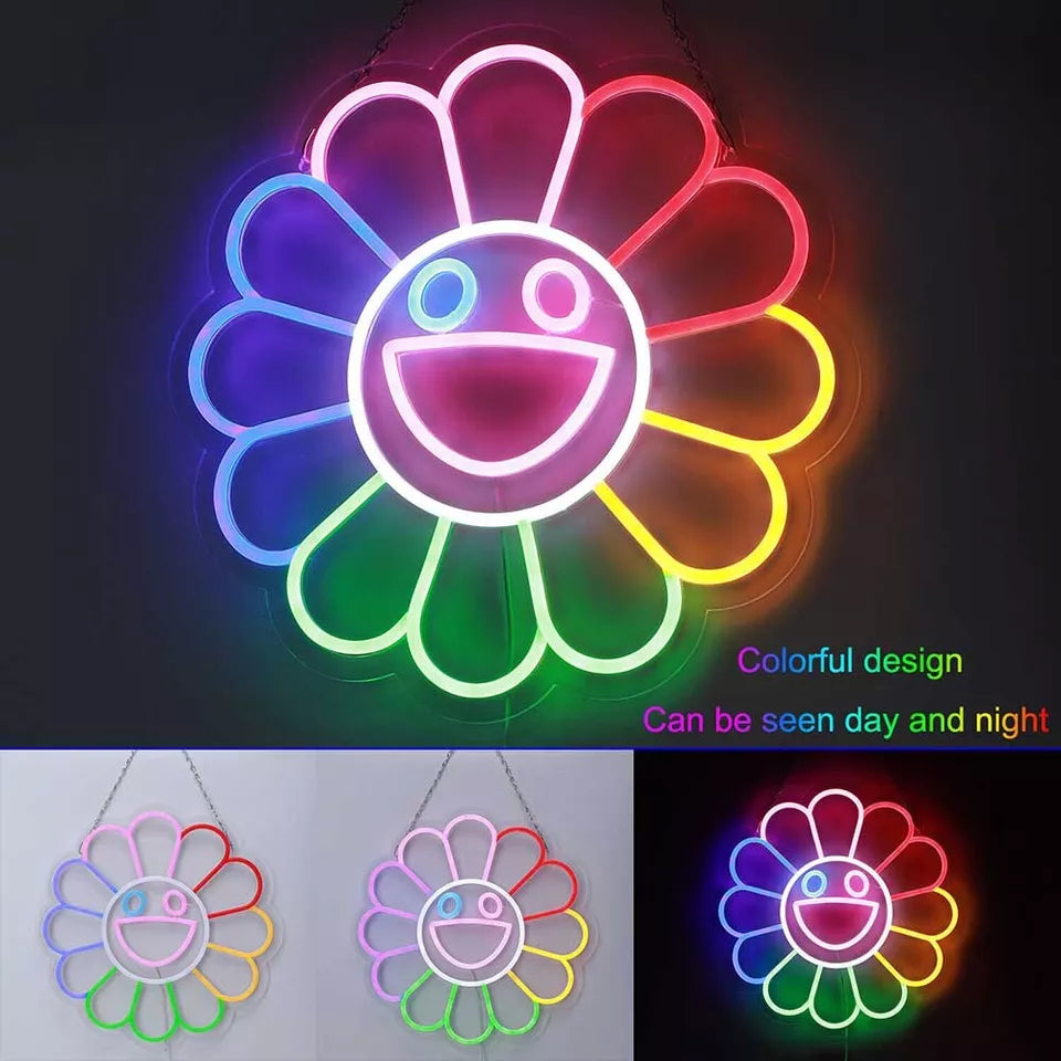 Sunflower LED Neon Sign