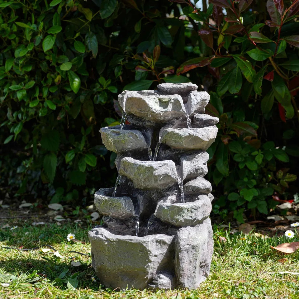 Rock Solar Water Fountain