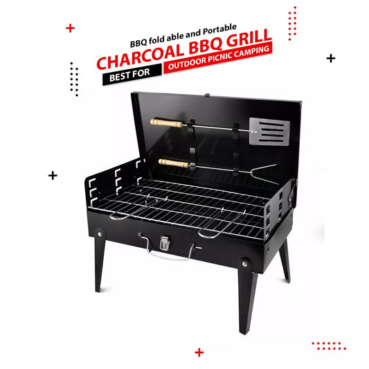 Portable Folding Charcoal Grill