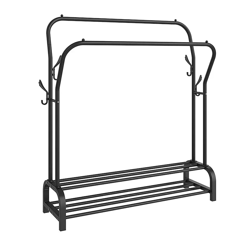 Heavy Duty Metal Double Rail