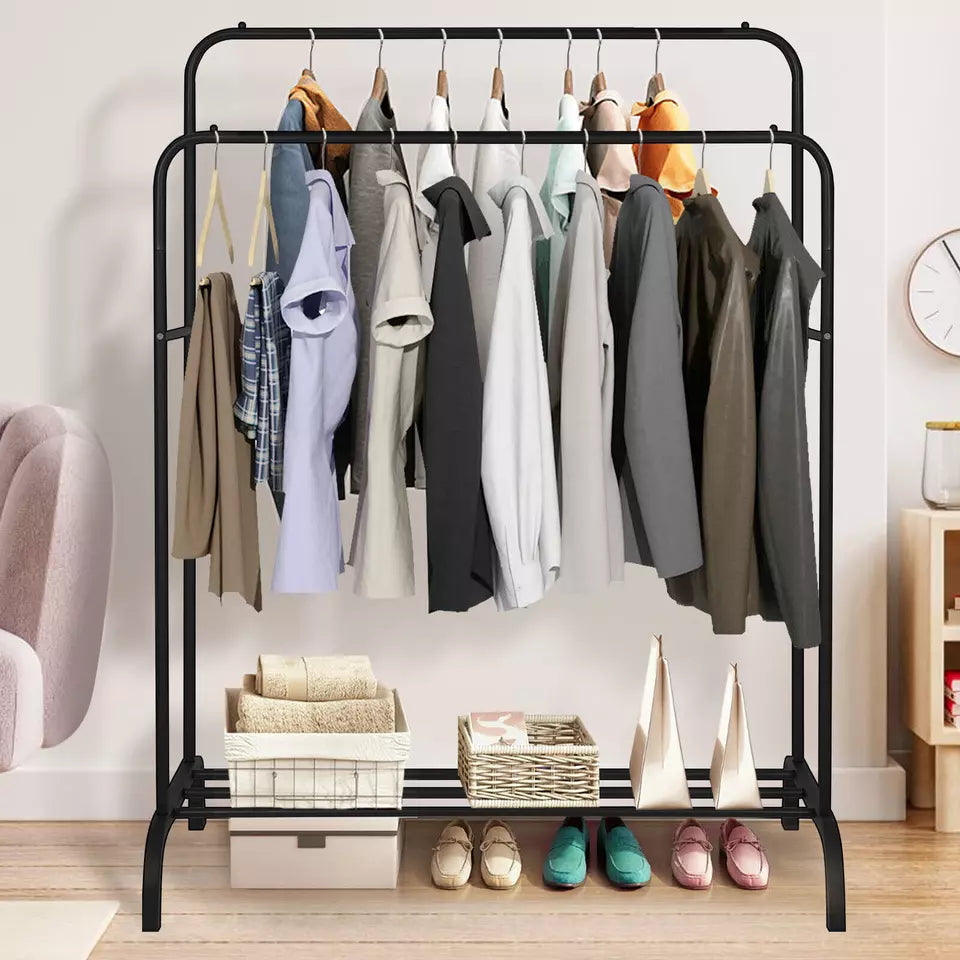 Heavy Duty Double Clothes Rail