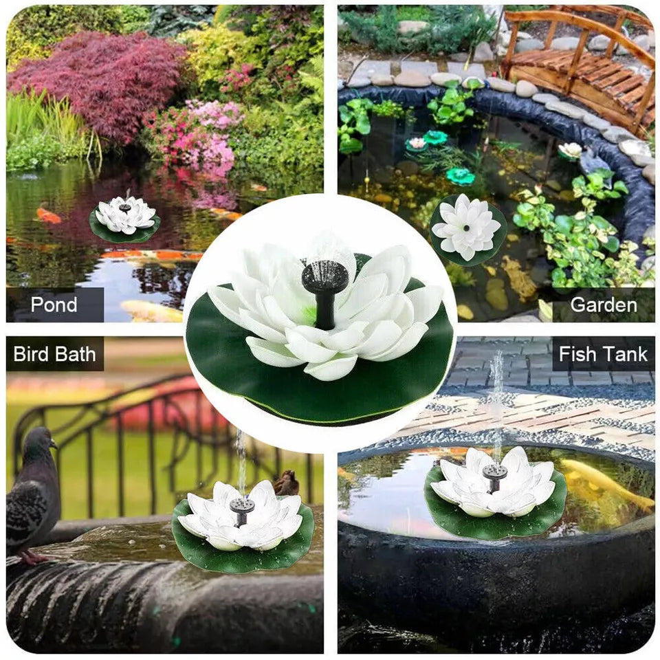 Solar Floating Fountain