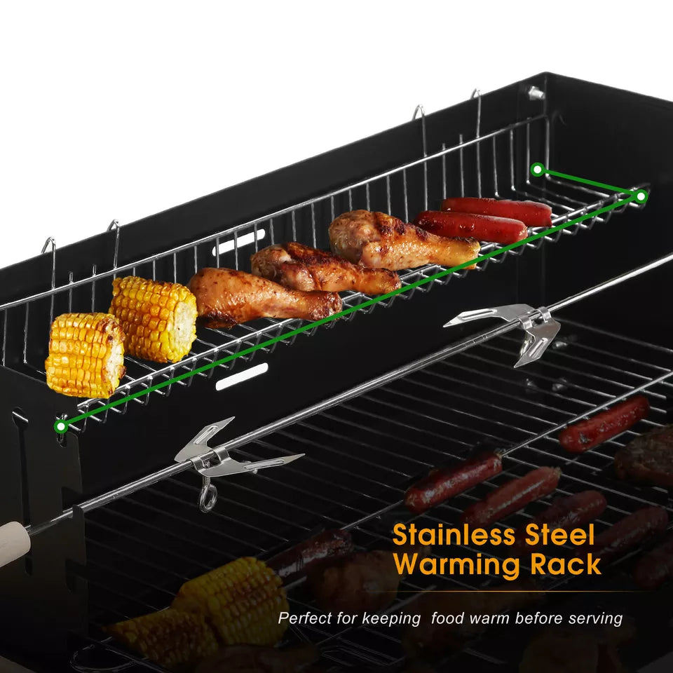 Rectangular BBQ Charcoal Grill