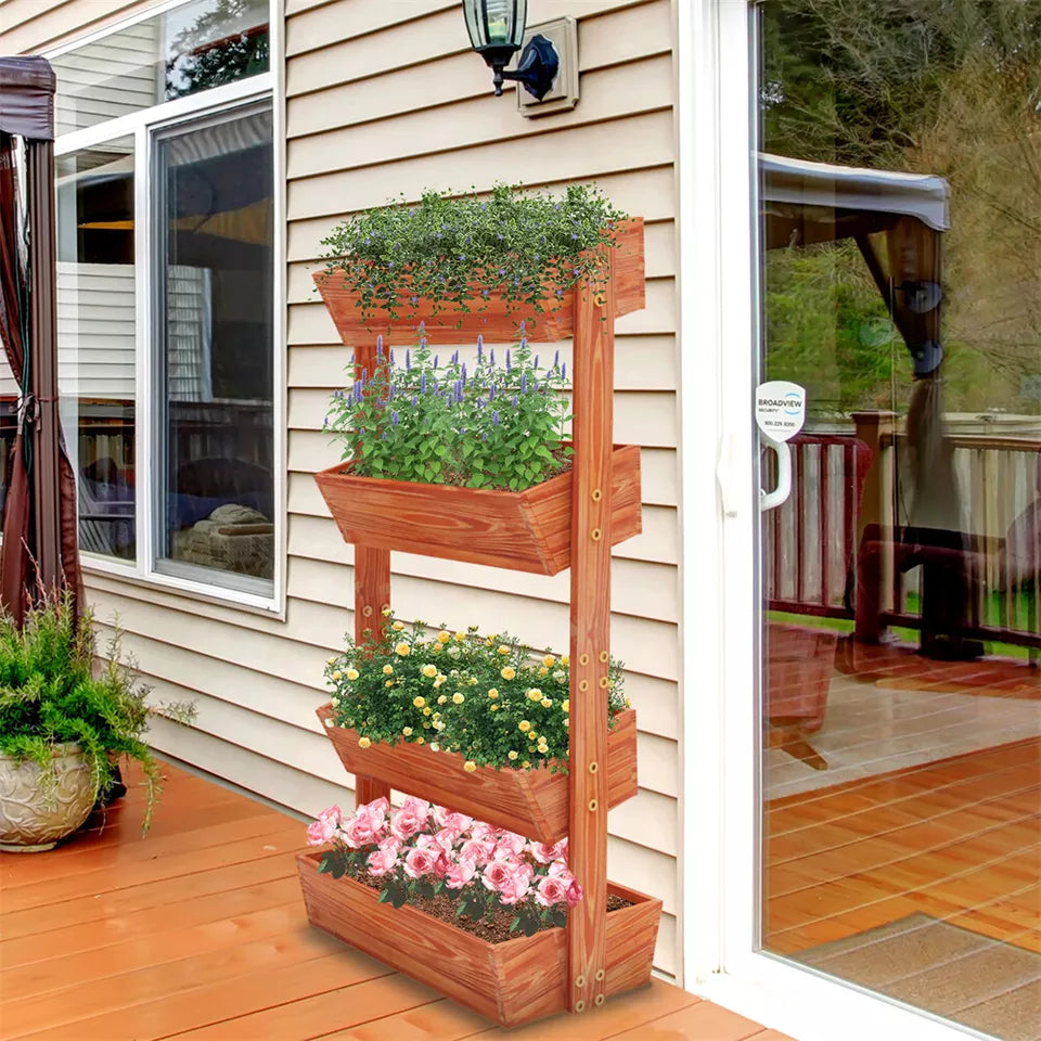 4-Tier Raised Garden Bed