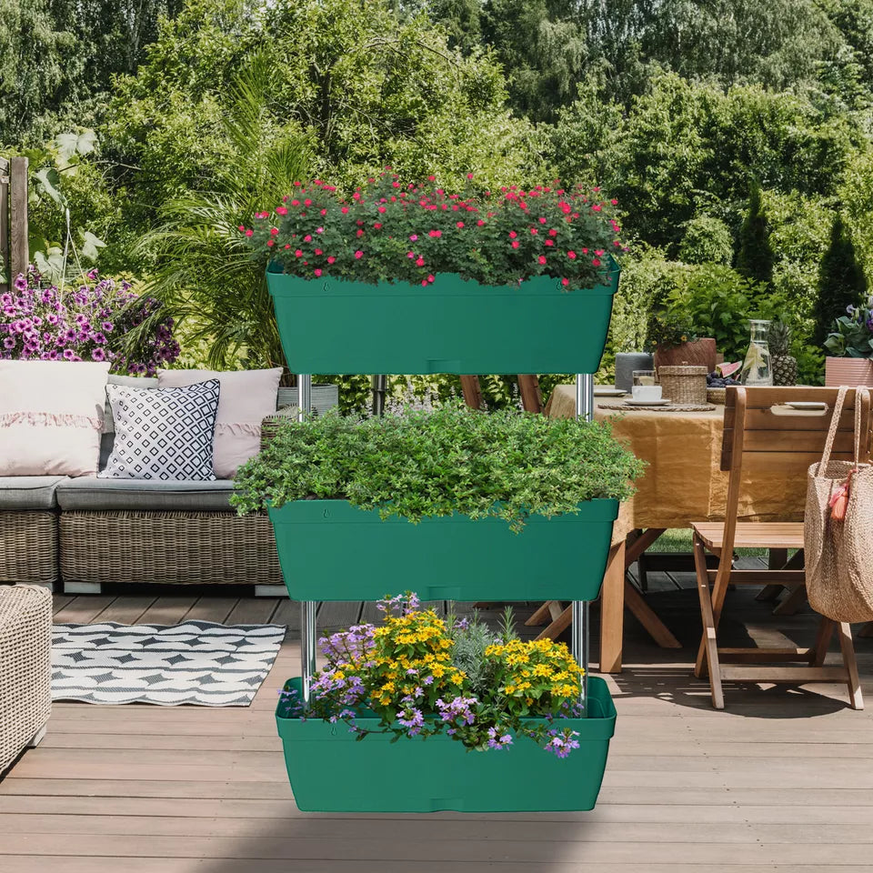 3 Tier Planter Raised Garden Bed