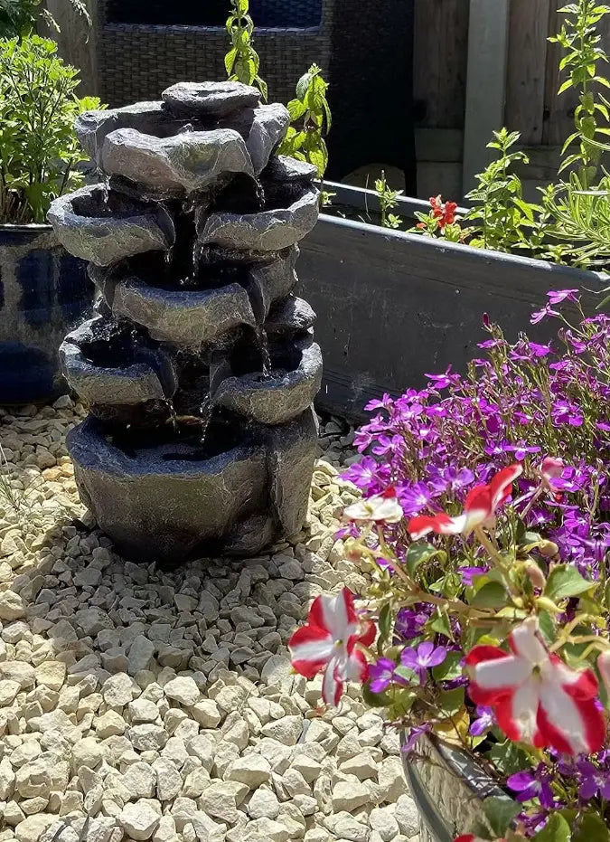 Rock Solar Water Fountain