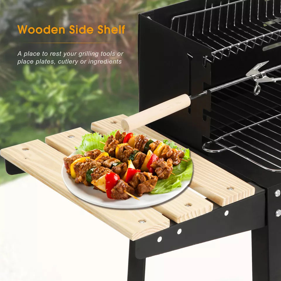 Rectangular BBQ Charcoal Grill