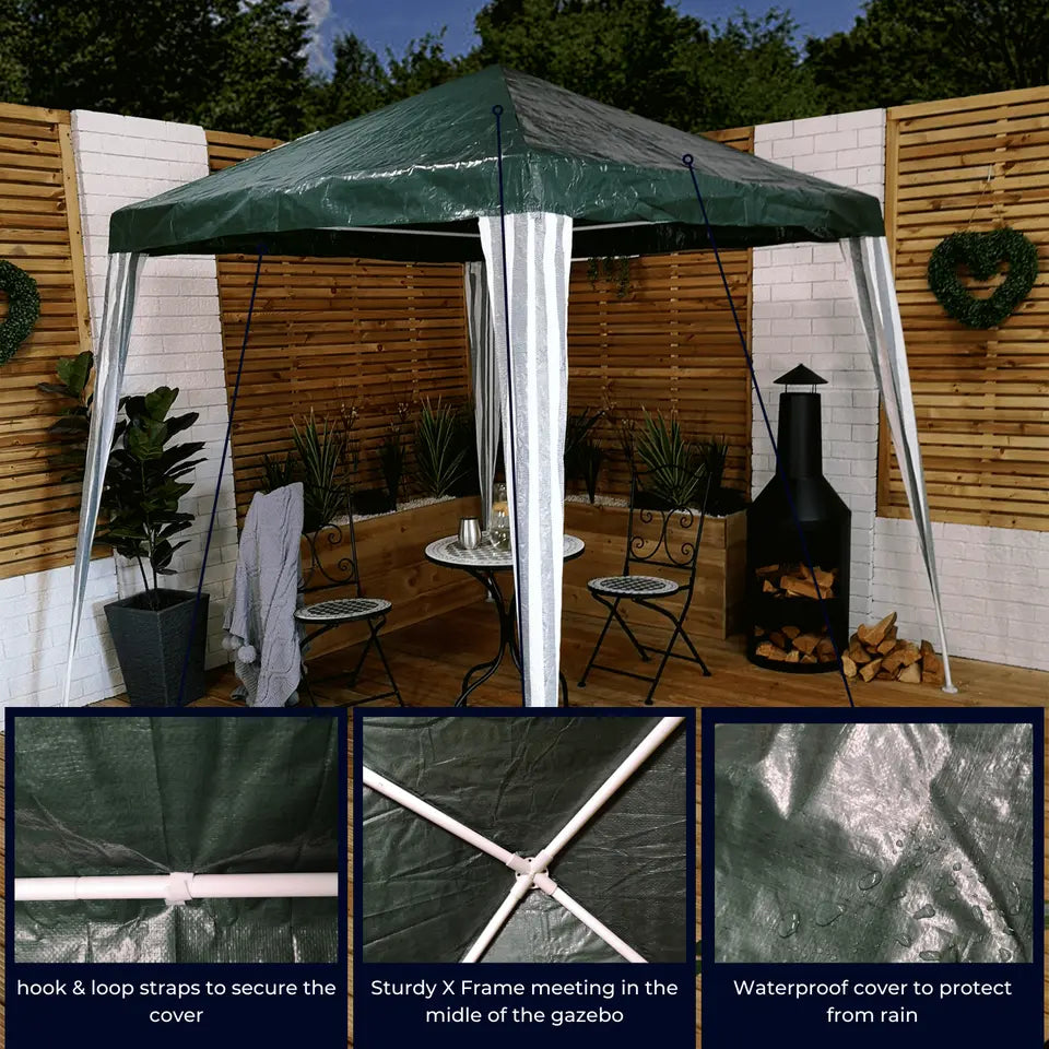 2.4m x 2.4m Outdoor Gazebo