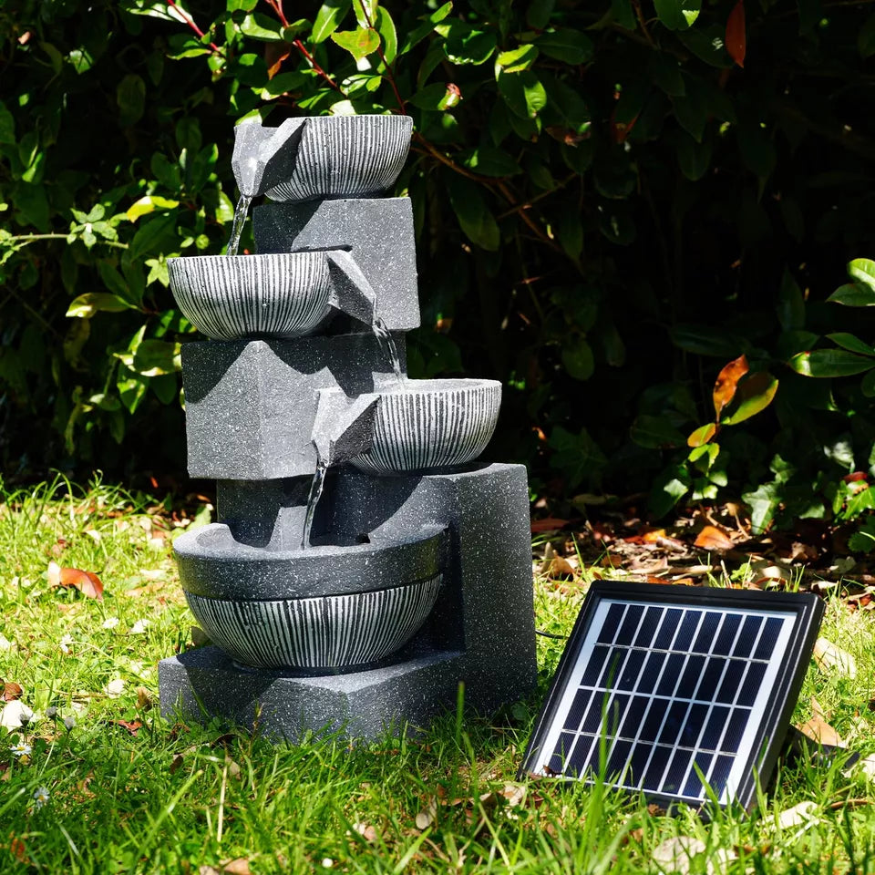 4 Tier Solar Water Fountain